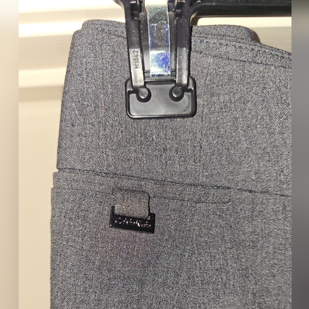 Calvin Klein Charcoal Pencil Skirt 22W - Picture 2 of 5